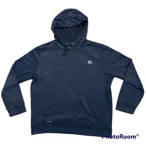 RBX Performance Dri-fit Hoodie Medium Pullover Gray Long Sleeve Kangaroo Pocket